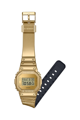 Reloj digital de cuarzo de resina - Cronómetro - Dorado