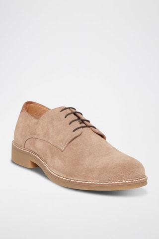Derbys en nubuck Junon - Beige