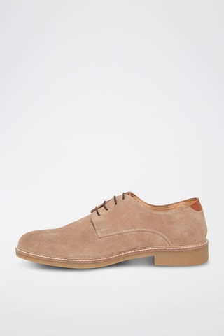Derbys en nubuck Junon - Beige