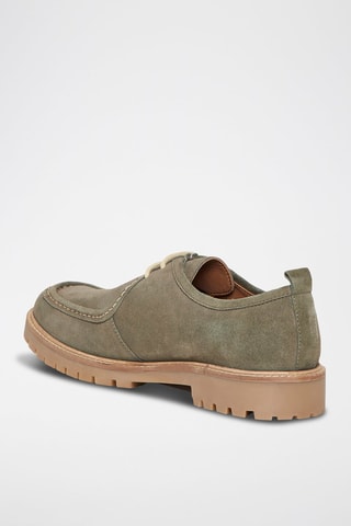 Derbys en nubuck Promenant - Kaki