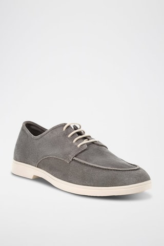 Derbys en nubuck Nathan - Gris