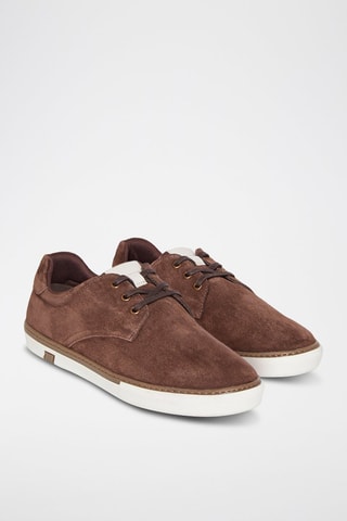 Derbys en nubuck Figarol - Beige