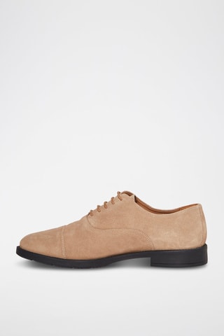 Richelieus en nubuck Isaac - Taupe