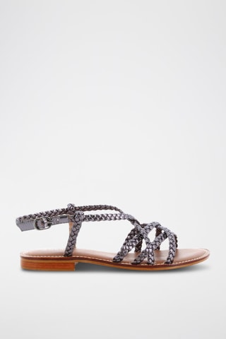 Sandales en cuir Ella - Argenté