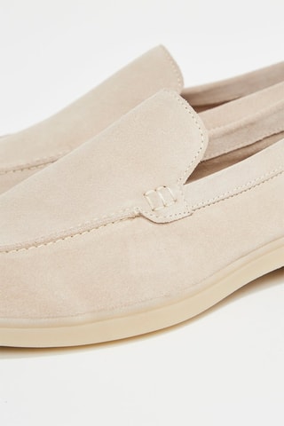 Mocassins en nubuck Amaury - Beige