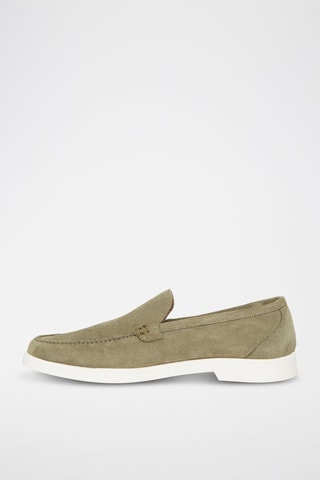 Mocassins en nubuck Quentin - Kaki