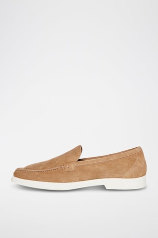 Mocassins en nubuck Quentin - Beige