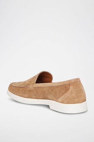 Mocassins en nubuck Quentin - Beige