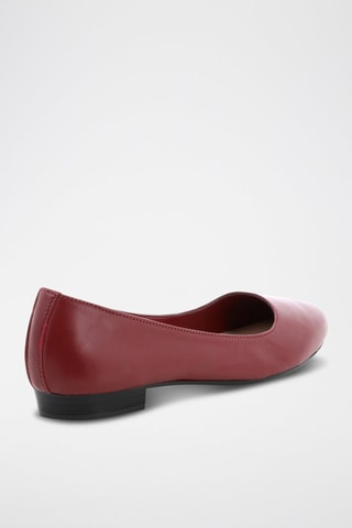 Ballerines en cuir Etola - Bordeaux