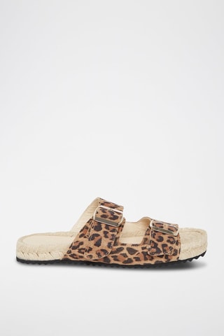 Mules en nubuck Sandy - Beige