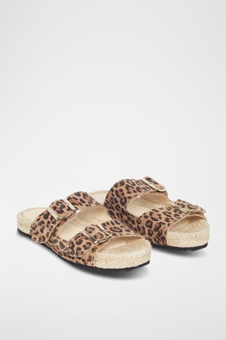 Mules en nubuck Sandy - Beige