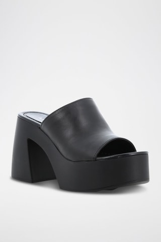 Mules à talons Tao - Noir