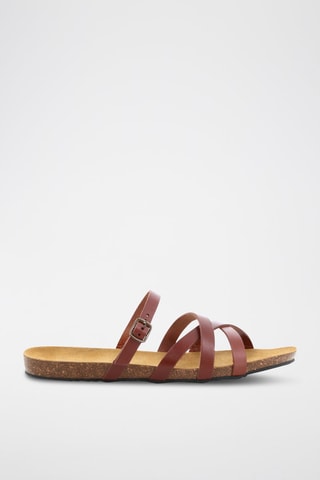 Mules en cuir Payotte - Camel