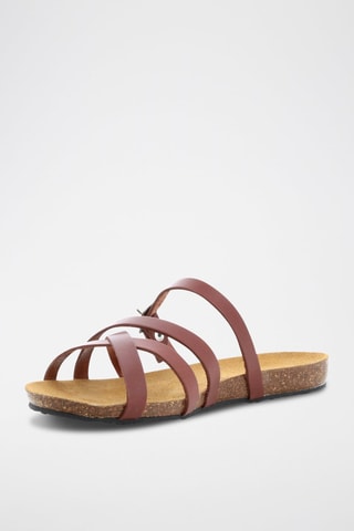 Mules en cuir Payotte - Camel