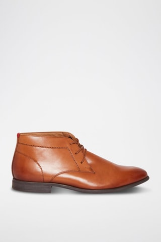 Boots en cuir Red fox - Marron