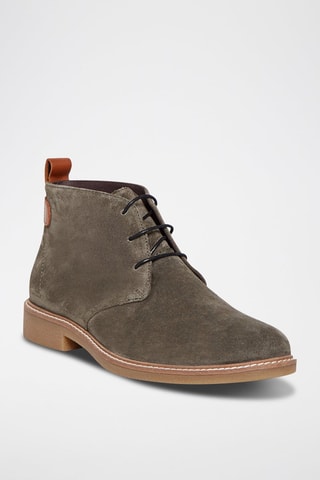 Boots en cuir Icare - Kaki