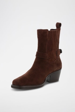 Bottines Chelsea en nubuck Bikkie - Marron