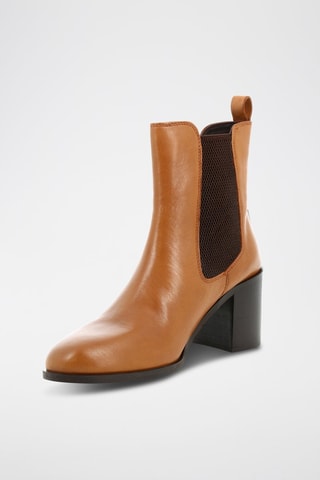 Bottines Chelsea en cuir Errie - Camel