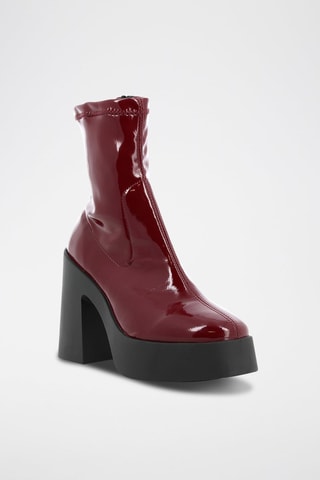 Bottines vernies Adiaratou - Bordeaux