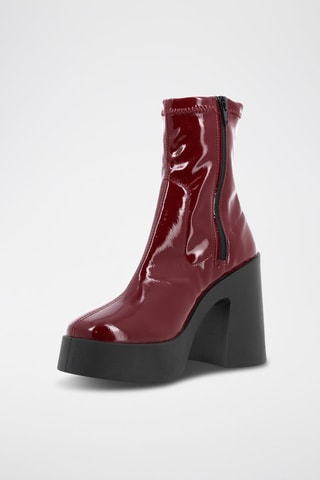 Bottines vernies Adiaratou - Bordeaux