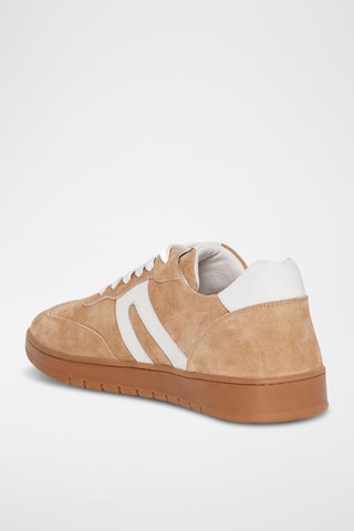 Baskets en nubuck Tim - Beige