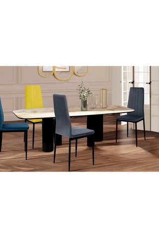 4 sillas Jade - 39 x 96 x 41,5 cm