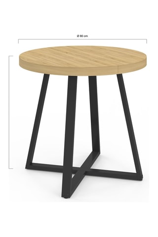 Mesa de comedor Sana - 80 x 80 x 75 cm