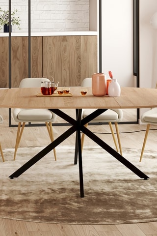 Mesa extensible Soline - 140/200 x 75 x 140 cm