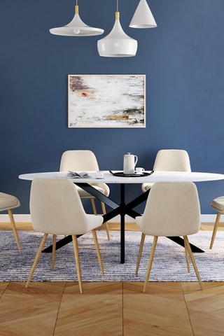 6 sillas Olvia - 47,5 x 79 x 54 cm