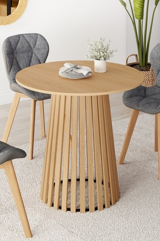 Mesa de comedor Camélia - 80 x 80 x 75 cm