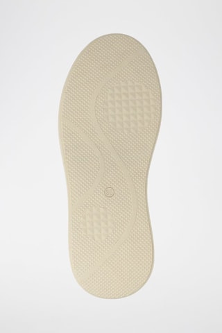 Zapatillas de piel - Blanco