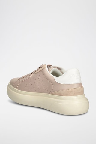 Zapatillas de piel - Rosa empolvado