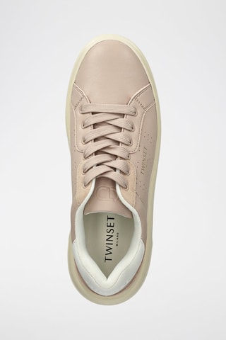 Zapatillas de piel - Rosa empolvado