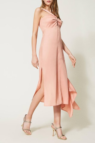 Vestido midi - Rosa
