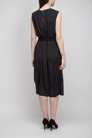Vestido midi - Negro