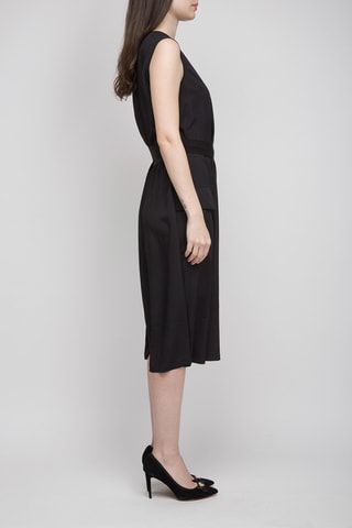 Vestido midi - Negro
