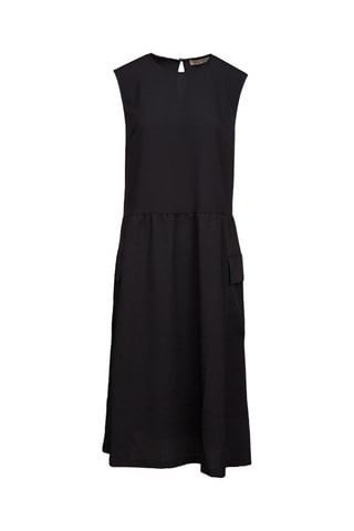 Vestido midi - Negro