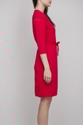 Vestido cruzado - Rojo