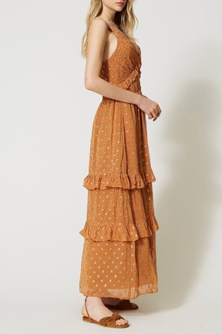 Vestido largo - Camel