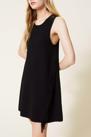 Vestido trapecio - Negro