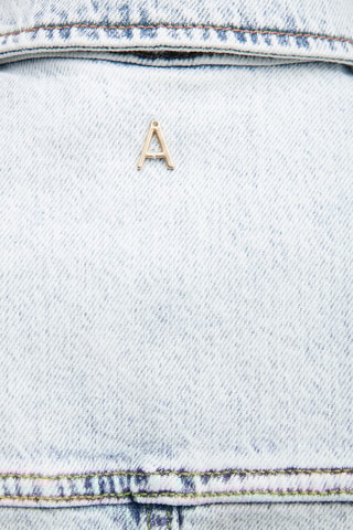 Vestido plisado vaquero - Azul