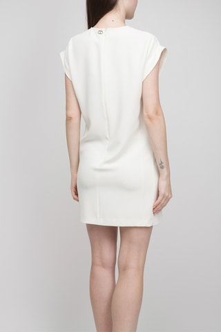 Vestido recto - Blanco