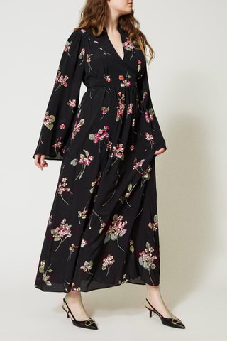 Vestido largo - Negro