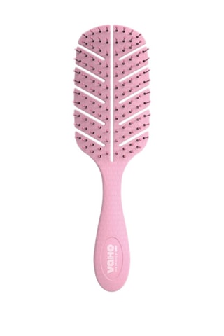 Spazzola districante biodegradabile - Tutti i tipi di capelli - Rosa