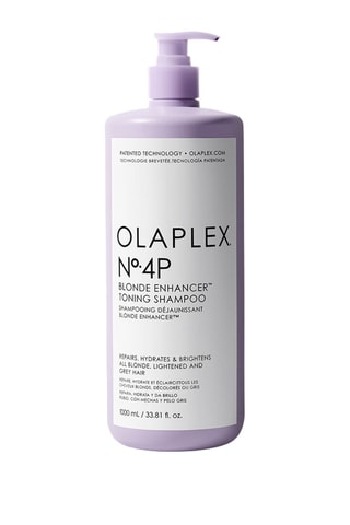 Shampoo viola potenziatore di biondo nº4P Olaplex - Per capelli biondi, decolorati, grigi e bianchi - 1000 ml