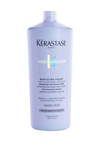 Shampoo Blond Absolu Bain Ultra-Violet - Capelli decolorati, con toni biondi freddi o bianchi - 1000 ml