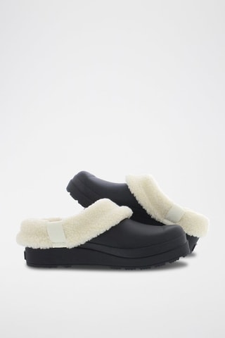 Platform Clogs - Zwart