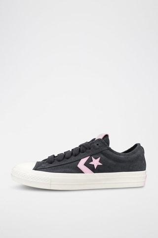 Sneakers - Donkergrijs en Roze