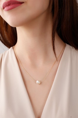 Collar bañado en oro fino