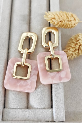 Pendientes - Rosa